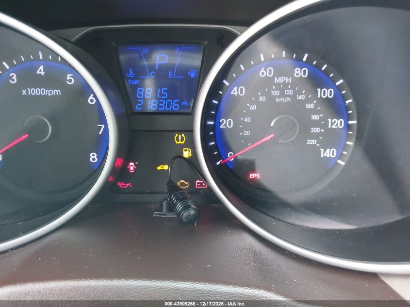 2013 Hyundai Tucson Limited VIN: KM8JU3AC1DU711591 Lot: 43905268