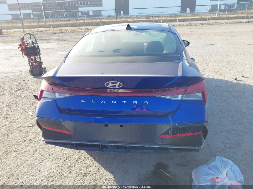 2025 Hyundai Elantra Sel Convenience VIN: KMHLS4DG2SU892250 Lot: 43905277