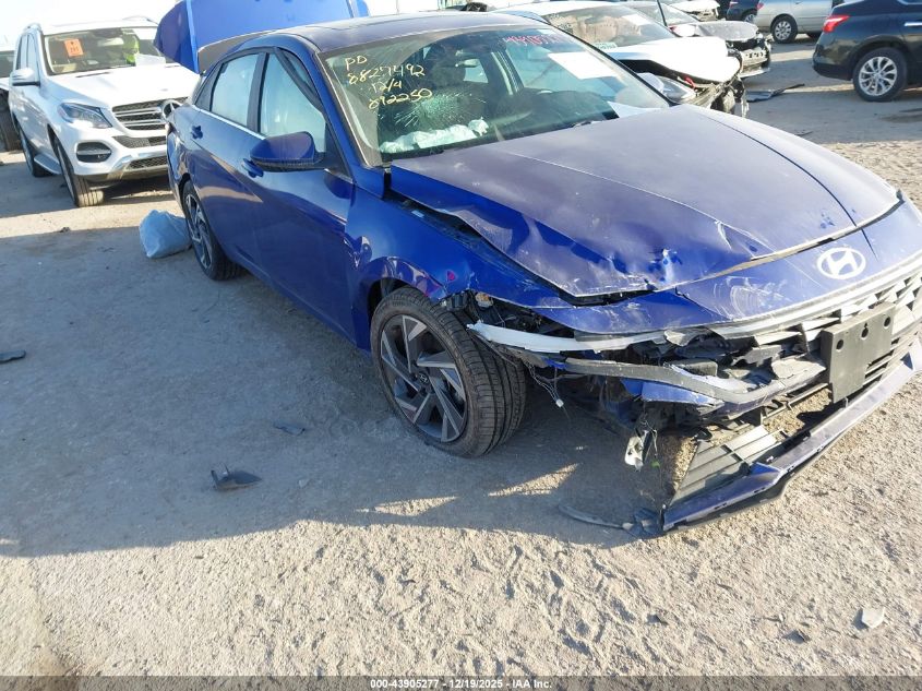 2025 Hyundai Elantra Sel Convenience VIN: KMHLS4DG2SU892250 Lot: 43905277