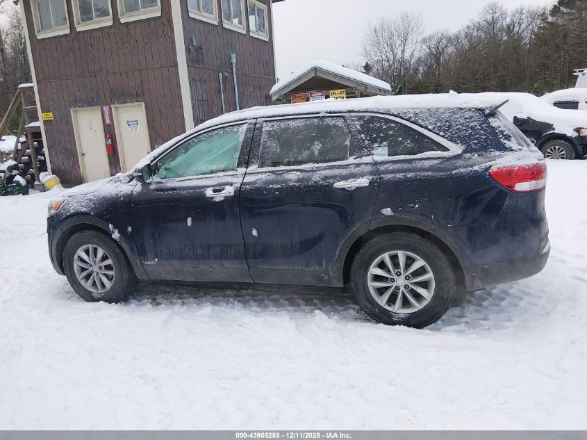 2017 Kia Sorento 2.4L Lx VIN: 5XYPGDA38HG334759 Lot: 43905288