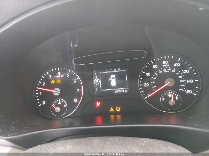 2017 Kia Sorento 2.4L Lx VIN: 5XYPGDA38HG334759 Lot: 43905288