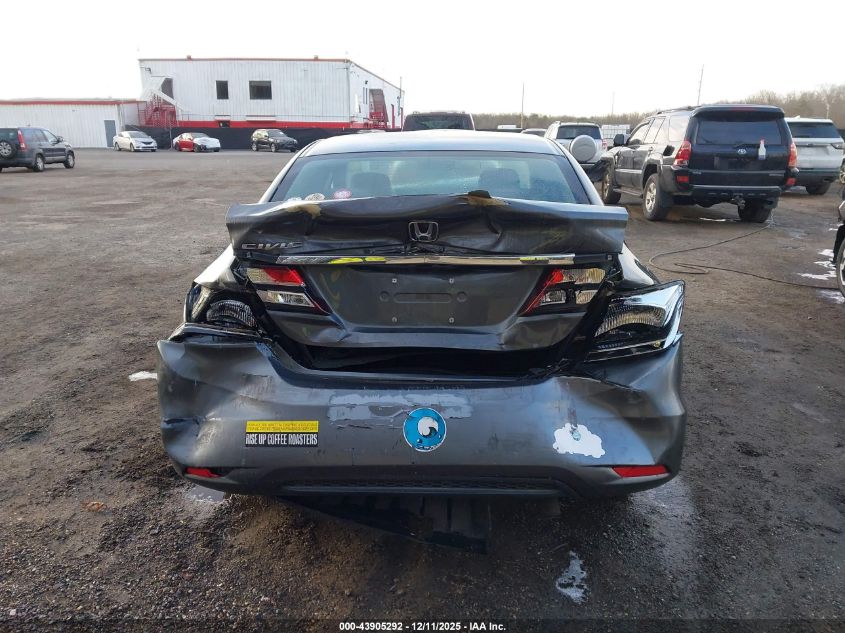 2013 Honda Civic Lx VIN: 2HGFB2F59DH580712 Lot: 43905292