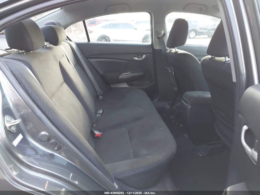 2013 Honda Civic Lx VIN: 2HGFB2F59DH580712 Lot: 43905292