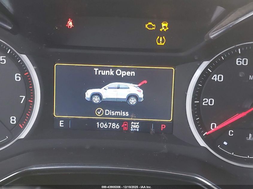 2022 Chevrolet Trailblazer Awd Activ VIN: KL79MSSLXNB142752 Lot: 43905306