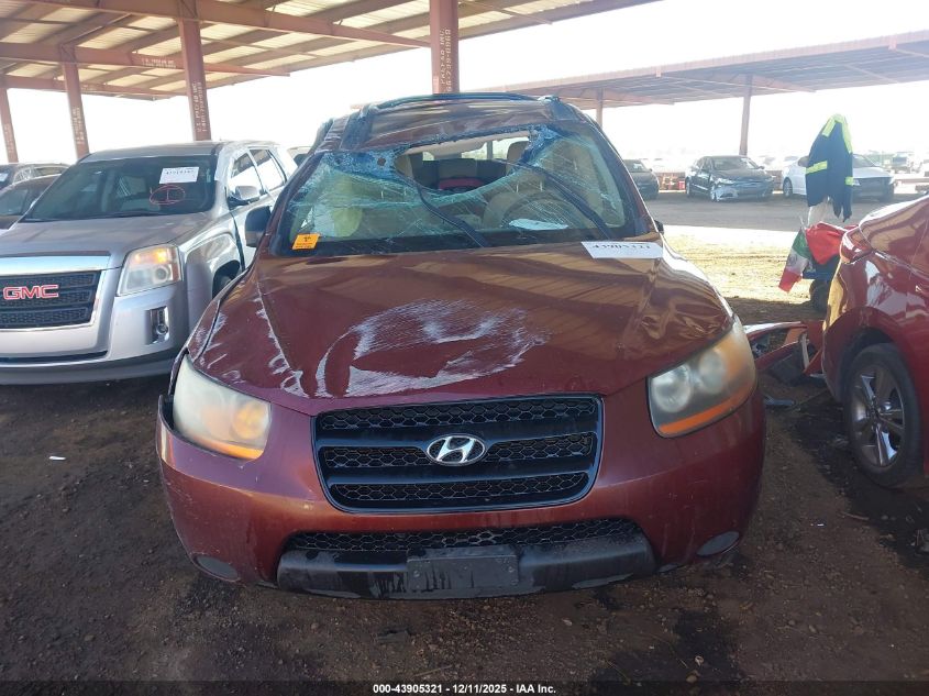 2009 Hyundai Santa Fe Gls VIN: 5NMSG73D79H279312 Lot: 43905321