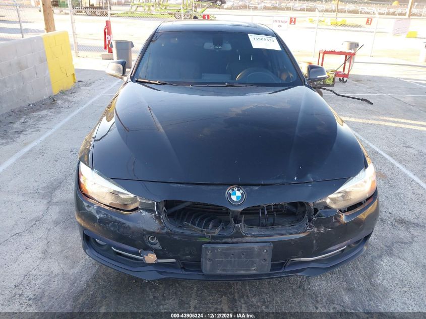 2016 BMW 328I VIN: WBA8E9G51GNT87338 Lot: 43905324