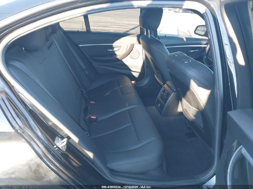 2016 BMW 328I VIN: WBA8E9G51GNT87338 Lot: 43905324