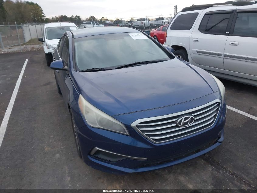 2016 Hyundai Sonata Se VIN: 5NPE24AF1GH329300 Lot: 43905345