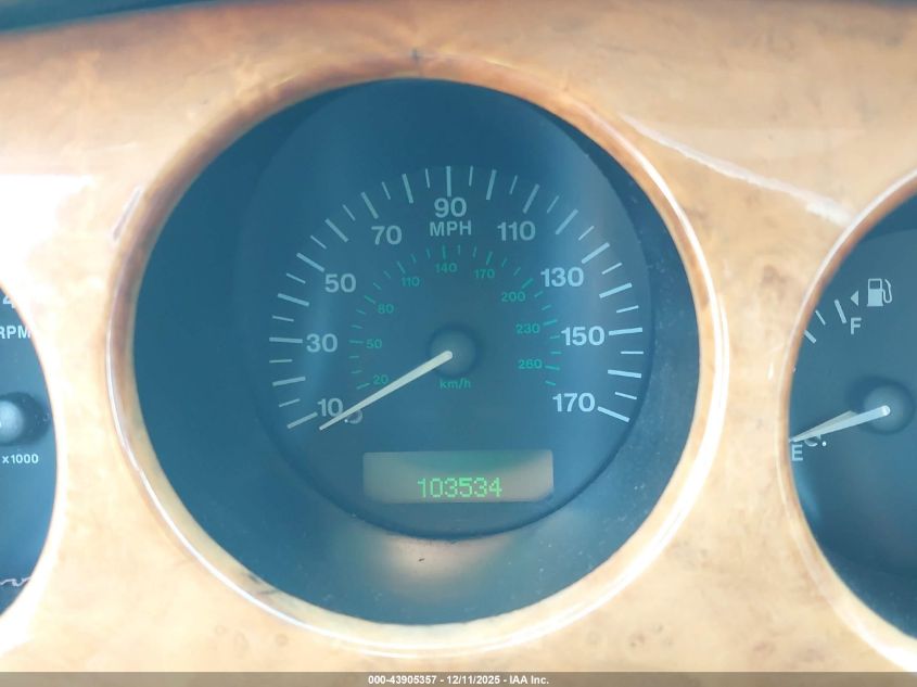 1999 Jaguar Xj8 Vanden Plas VIN: SAJKD6041XC876198 Lot: 43905357