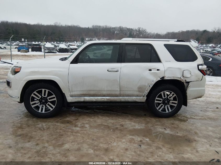 2018 Toyota 4Runner Limited VIN: JTEBU5JR7J5545751 Lot: 43905356