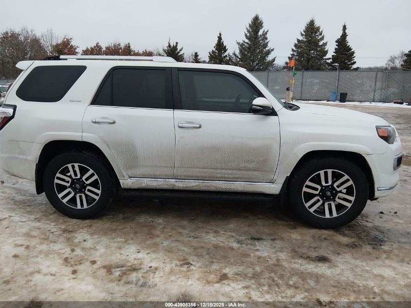 2018 Toyota 4Runner Limited VIN: JTEBU5JR7J5545751 Lot: 43905356