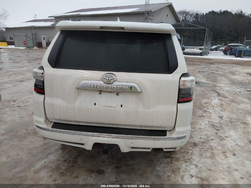 2018 Toyota 4Runner Limited VIN: JTEBU5JR7J5545751 Lot: 43905356