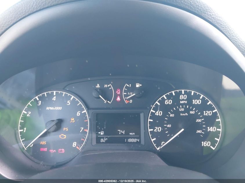 2017 Nissan Sentra S VIN: 3N1AB7AP5HY309969 Lot: 43905362