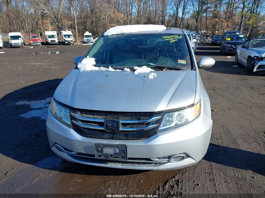 2014 Honda Odyssey Touring/Touring Elite VIN: 5FNRL5H90EB077362 Lot: 43905376