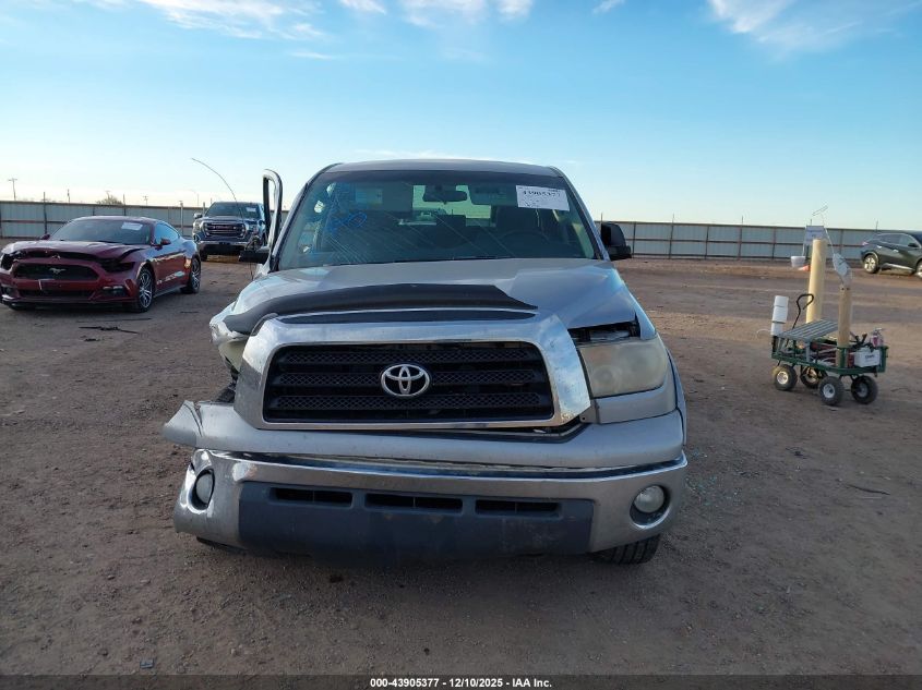 2008 Toyota Tundra Sr5 5.7L V8 VIN: 5TFEV54128X062820 Lot: 43905377