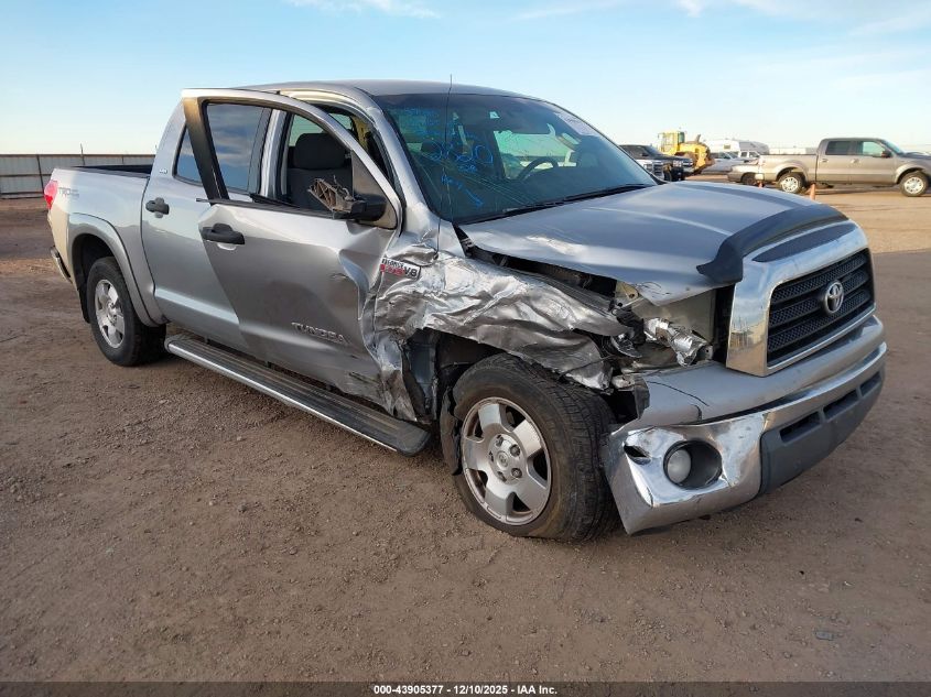2008 Toyota Tundra Sr5 5.7L V8 VIN: 5TFEV54128X062820 Lot: 43905377