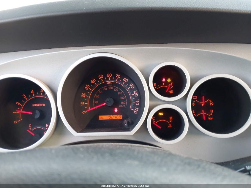 2008 Toyota Tundra Sr5 5.7L V8 VIN: 5TFEV54128X062820 Lot: 43905377