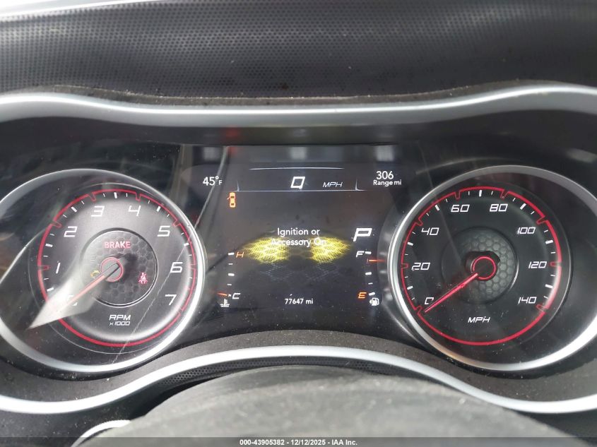 2018 Dodge Charger Gt Awd VIN: 2C3CDXJG9JH181252 Lot: 43905382