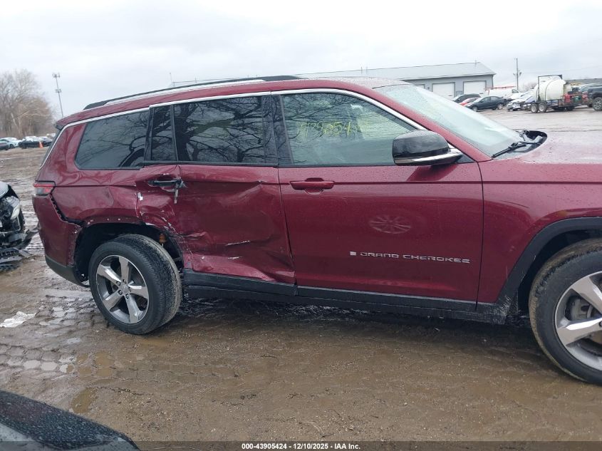 2021 Jeep Grand Cherokee L Limited 4X4 VIN: 1C4RJKBG0M8108894 Lot: 43905424