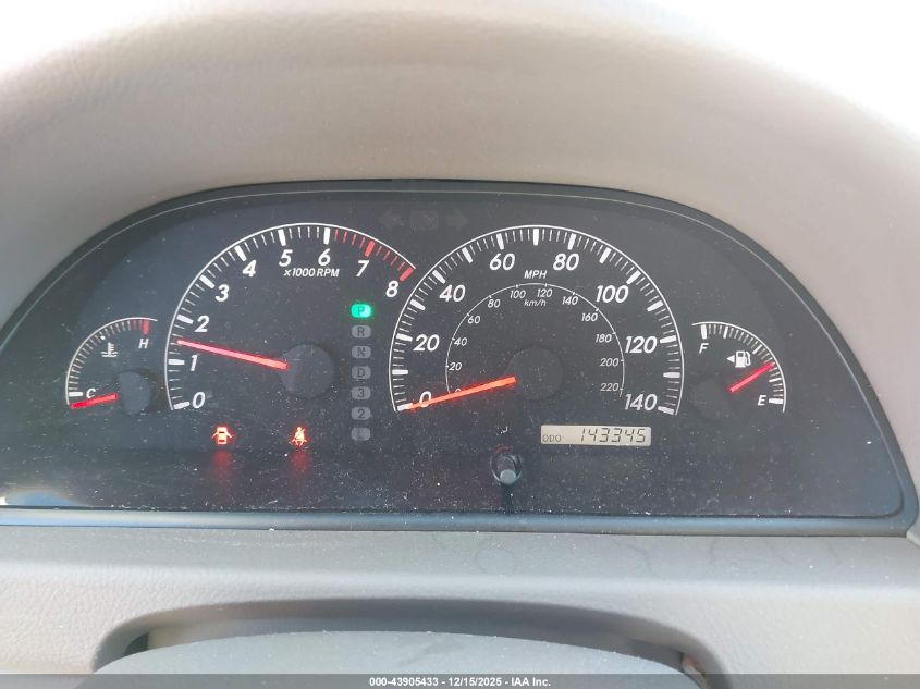 2005 Toyota Camry Xle V6 VIN: 4T1BF30K05U609594 Lot: 43905433