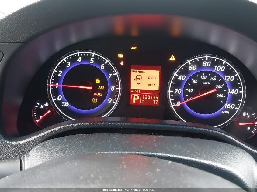 2009 Infiniti G37X VIN: JNKCV64F49M651863 Lot: 43905435