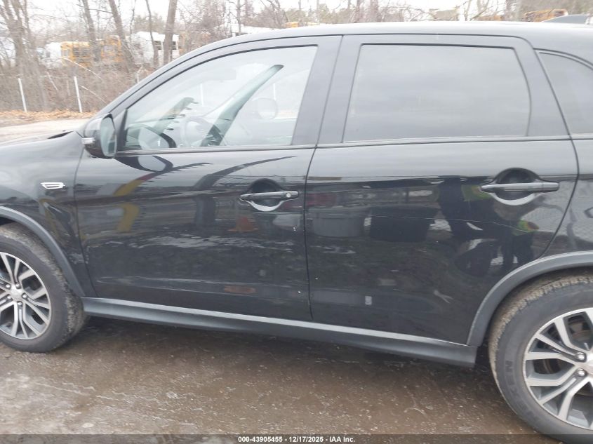 2019 Mitsubishi Outlander Sport 2.0 Es VIN: JA4AP3AU1KU033856 Lot: 43905455