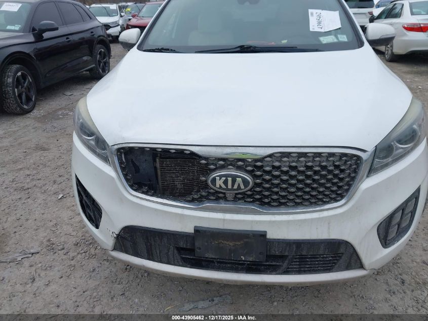 2017 Kia Sorento 3.3L Sxl VIN: 5XYPKDA55HG189700 Lot: 43905462
