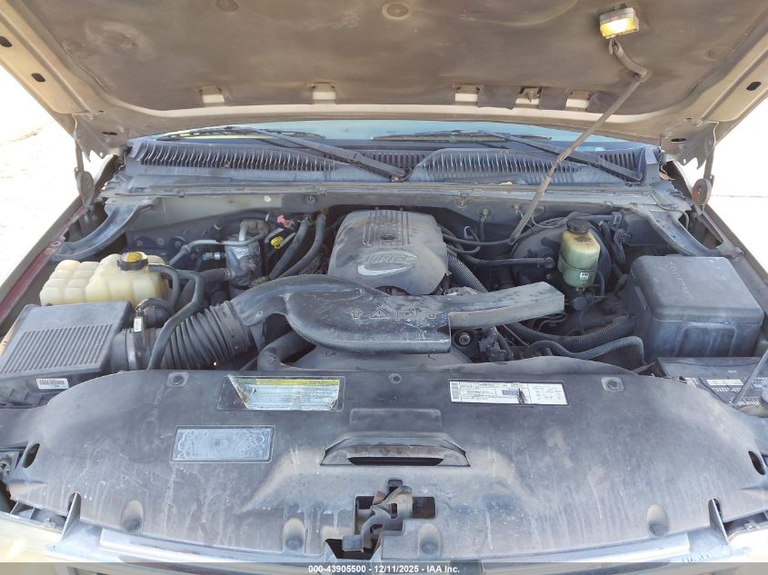 2001 Chevrolet Tahoe Lt VIN: 1GNEK13T81R132438 Lot: 43905500