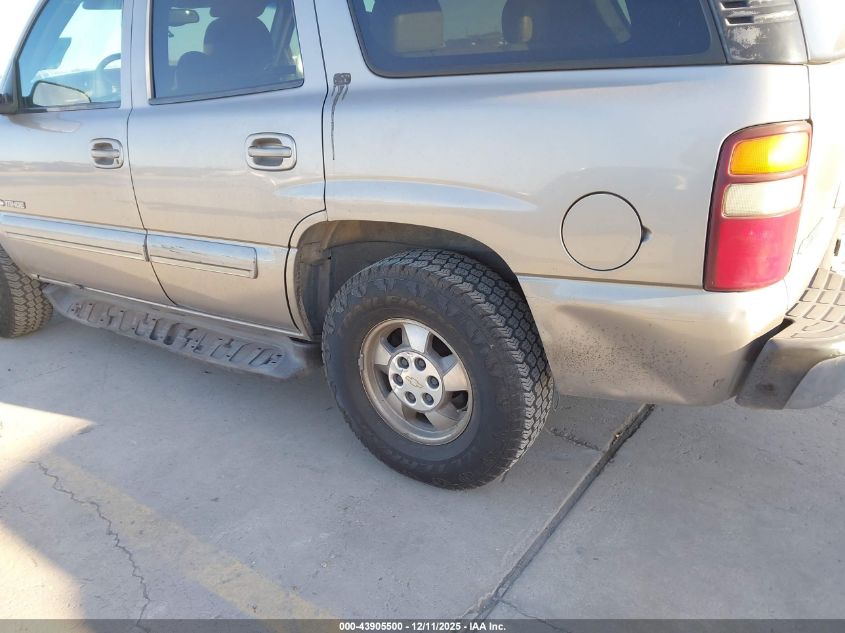 2001 Chevrolet Tahoe Lt VIN: 1GNEK13T81R132438 Lot: 43905500