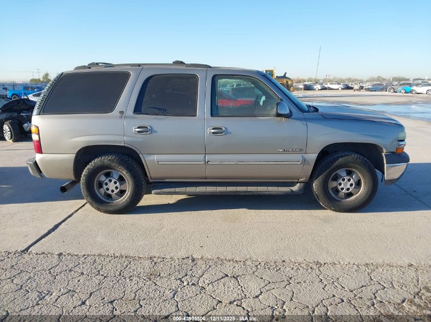 2001 Chevrolet Tahoe Lt VIN: 1GNEK13T81R132438 Lot: 43905500