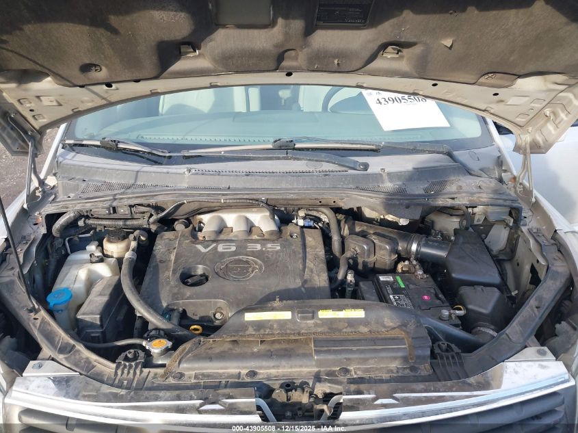 2008 Nissan Quest 3.5 S VIN: 5N1BV28U48N115739 Lot: 43905508