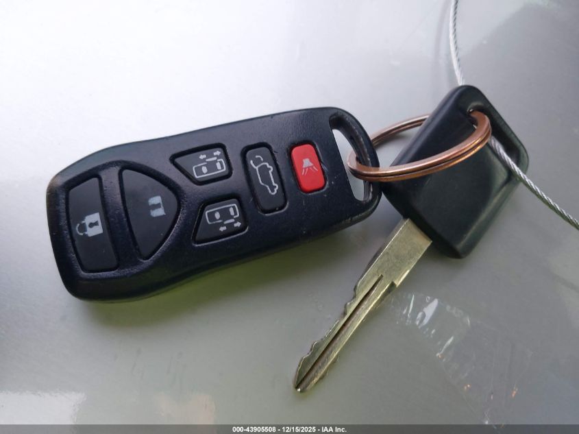 2008 Nissan Quest 3.5 S VIN: 5N1BV28U48N115739 Lot: 43905508