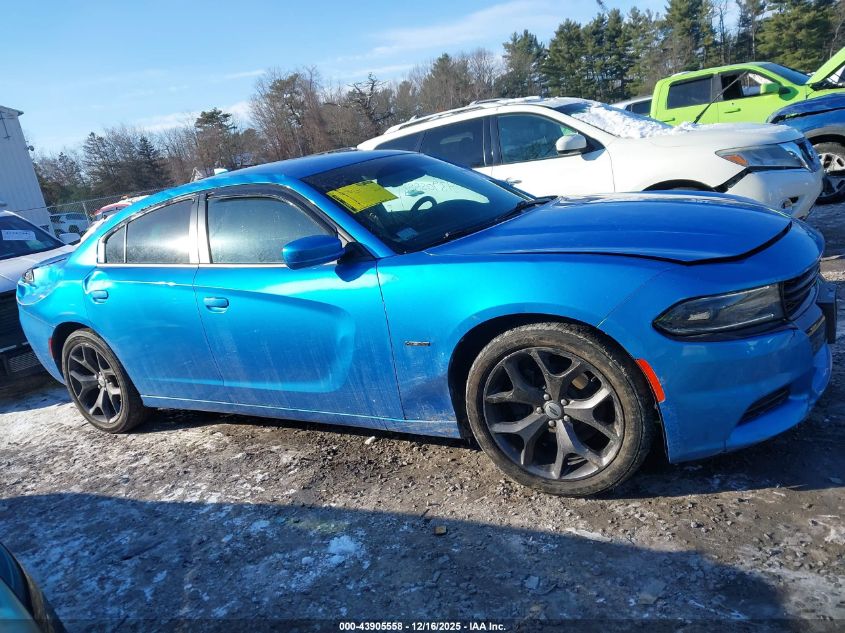 2018 Dodge Charger R/T Rwd VIN: 2C3CDXCT6JH313703 Lot: 43905558