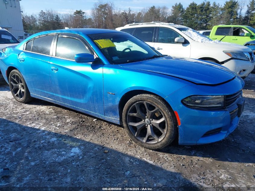 2018 Dodge Charger R/T Rwd VIN: 2C3CDXCT6JH313703 Lot: 43905558