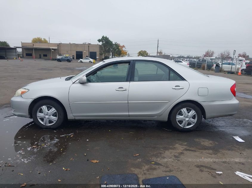 2002 Toyota Camry Le VIN: 4T1BE32K32U089967 Lot: 43905572