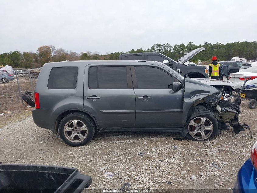 2013 Honda Pilot Ex-L VIN: 5FNYF4H6XDB027053 Lot: 43905576