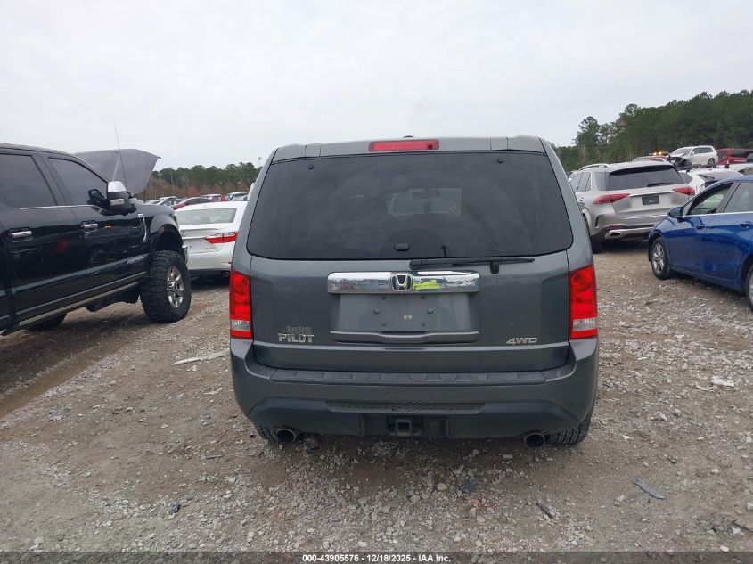 2013 Honda Pilot Ex-L VIN: 5FNYF4H6XDB027053 Lot: 43905576