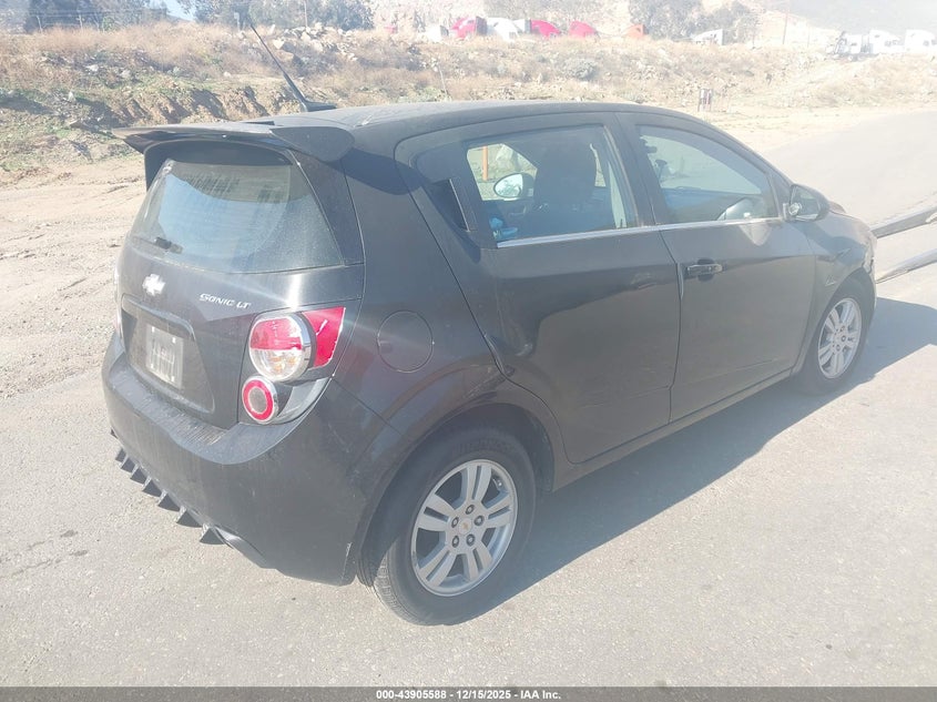 Vin: 1g1jc6sh9c4136912, lot: 44401150, chevrolet sonic 2lt 20124
