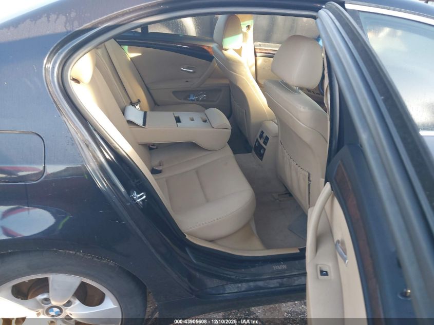 2008 BMW 528I VIN: WBANU53538CT04347 Lot: 43905608