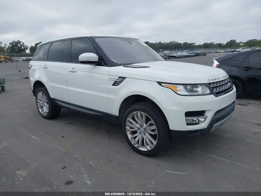 LAND ROVER RANGE ROVER SPORT 3.0L V6 SUPERCHARGED HSE