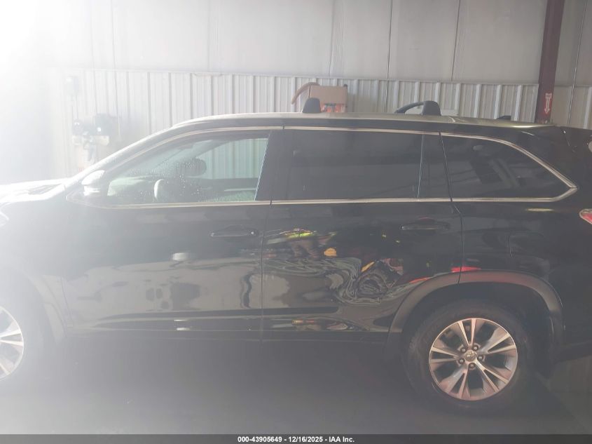 2014 Toyota Highlander Xle V6 VIN: 5TDJKRFH1ES047574 Lot: 43905649