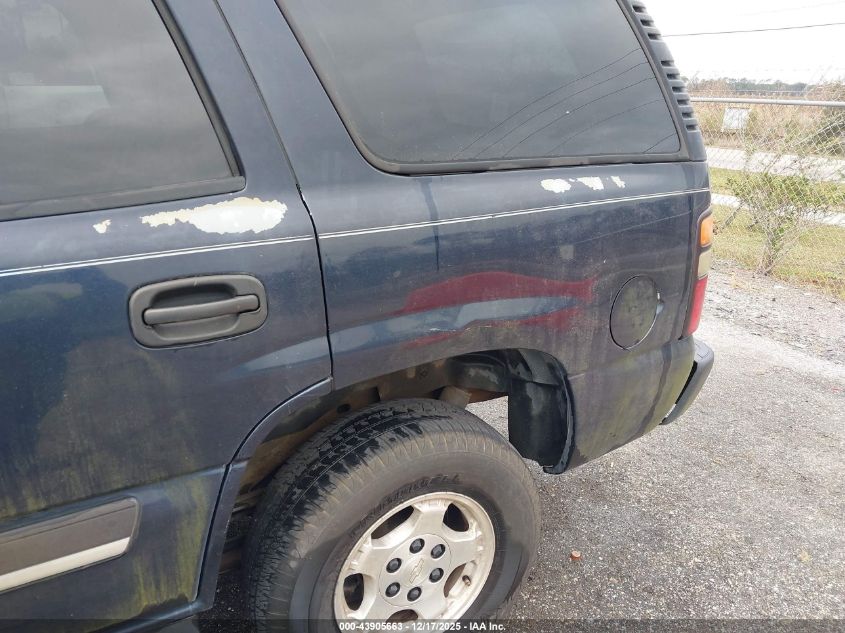 2004 Chevrolet Tahoe Ls VIN: 1GNEK13T84J288739 Lot: 43905663