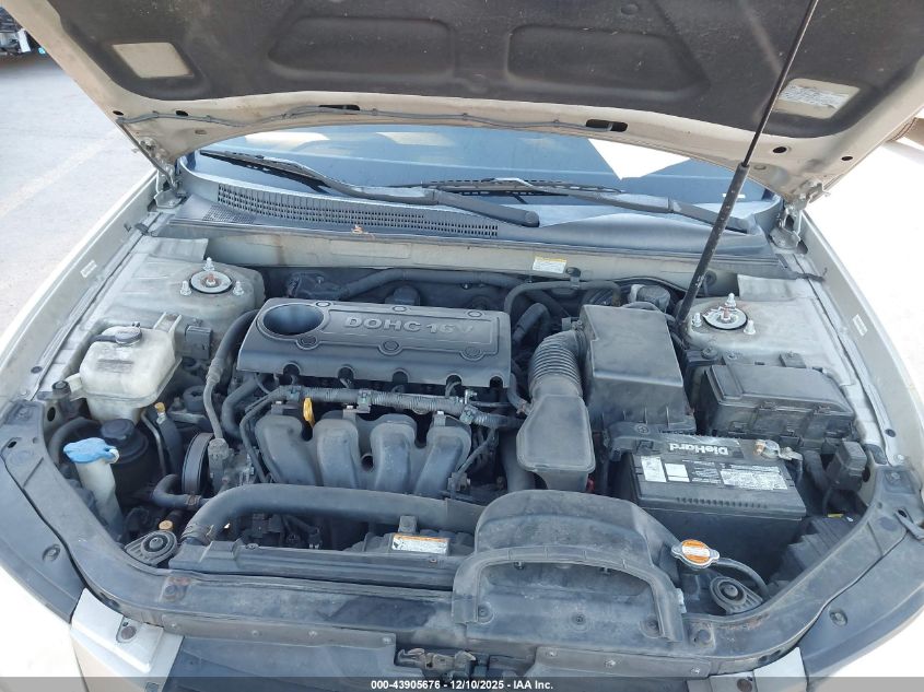 2009 Hyundai Sonata Gls VIN: 5NPET46CX9H523824 Lot: 43905676