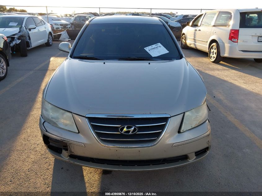 2009 Hyundai Sonata Gls VIN: 5NPET46CX9H523824 Lot: 43905676