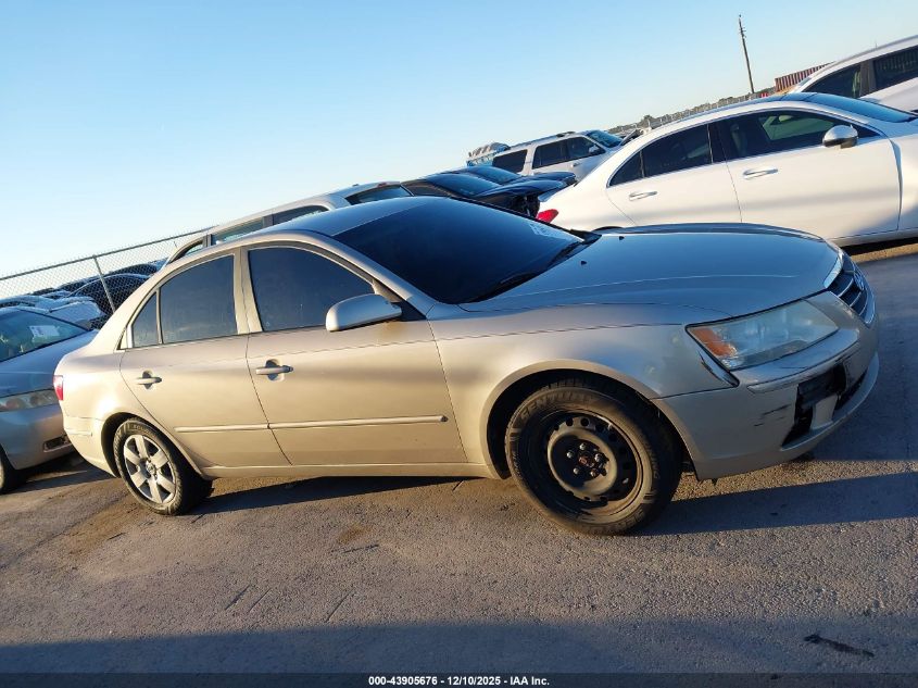2009 Hyundai Sonata Gls VIN: 5NPET46CX9H523824 Lot: 43905676