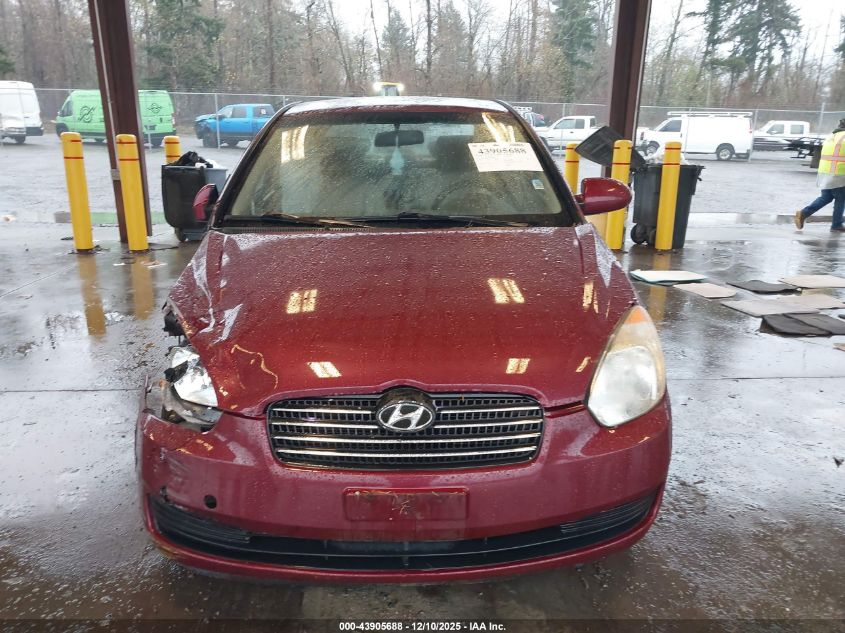 2006 Hyundai Accent Gls VIN: KMHCN46C86U060046 Lot: 43905688