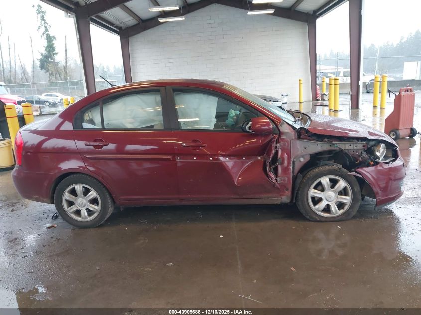 2006 Hyundai Accent Gls VIN: KMHCN46C86U060046 Lot: 43905688