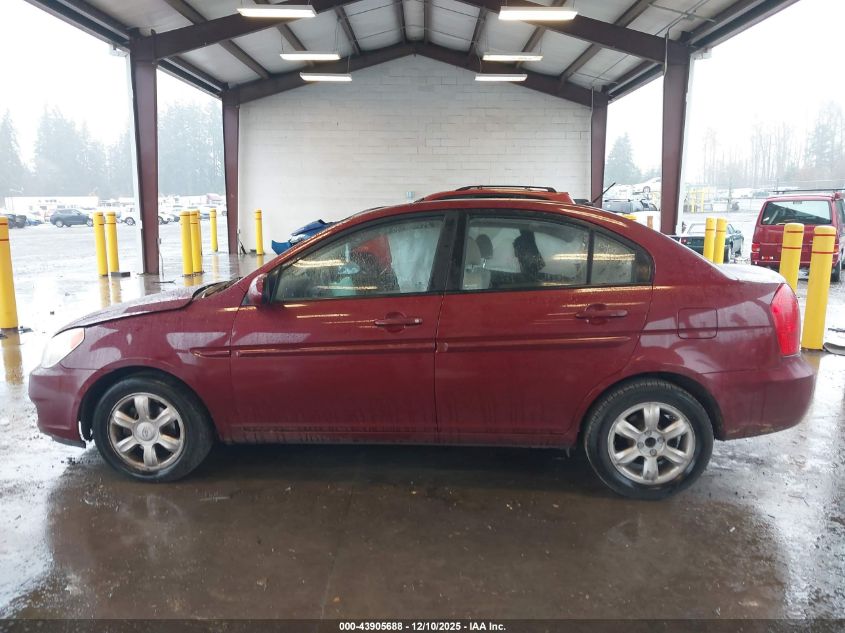 2006 Hyundai Accent Gls VIN: KMHCN46C86U060046 Lot: 43905688