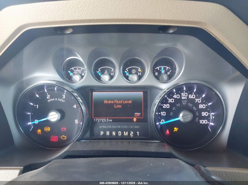 2013 Ford F-350 Lariat VIN: 1FT8W3BT8DEA92221 Lot: 43905689