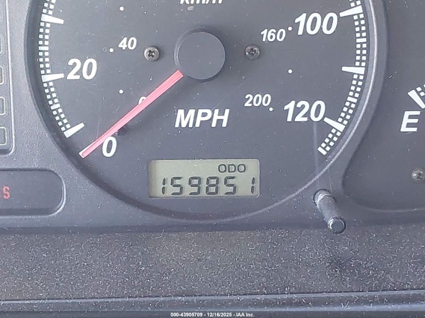 2000 Isuzu Rodeo Ls/Lse/S VIN: 4S2DM58W6Y4342945 Lot: 43905709